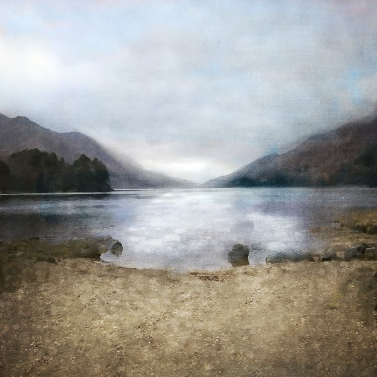 Loch Shiel Glenfinnan. Archival art print by Scottish artist Carol McEwan