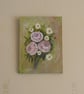 Pink Roses and Meadow Daisies - Image 3