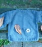 Girl's Hand Knit Sweater