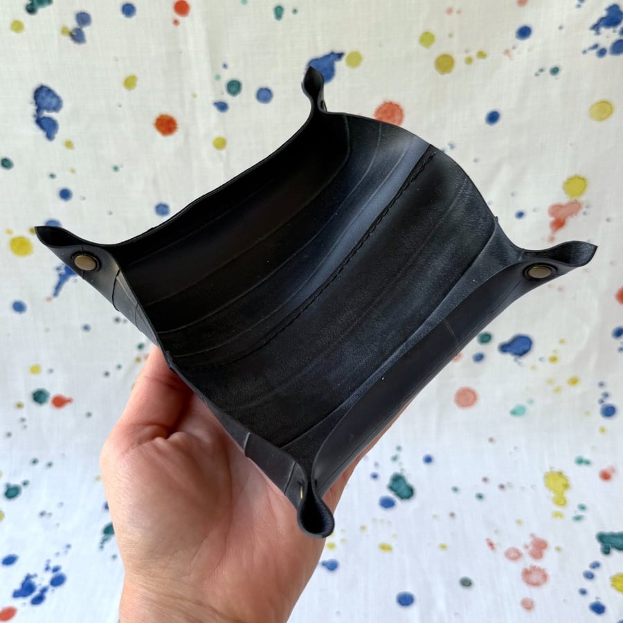 Tray made form Bicycle Inner Tubes - Prototype Larger - Super Seconds