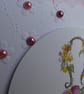 Birthday Card - Cake Stand & Flowers - Pink - Image 4