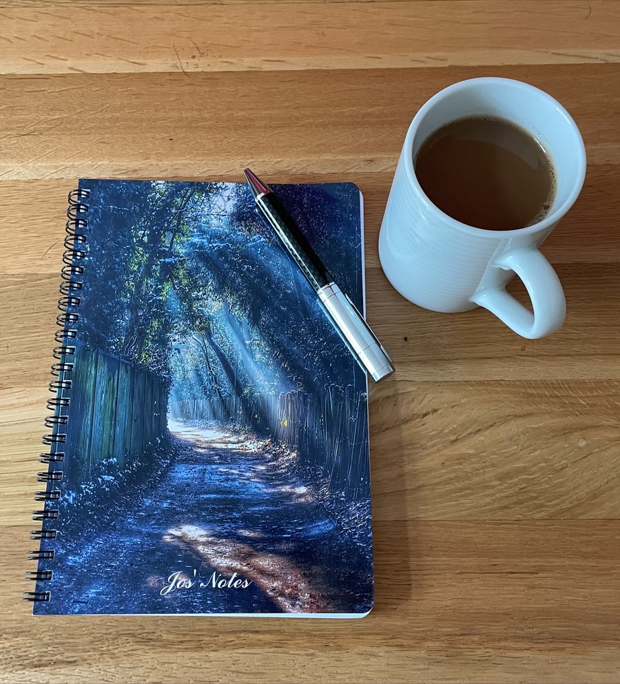 Personalised Christmas Gift, Notebook, Spiral Journal – FREE Postage in UK