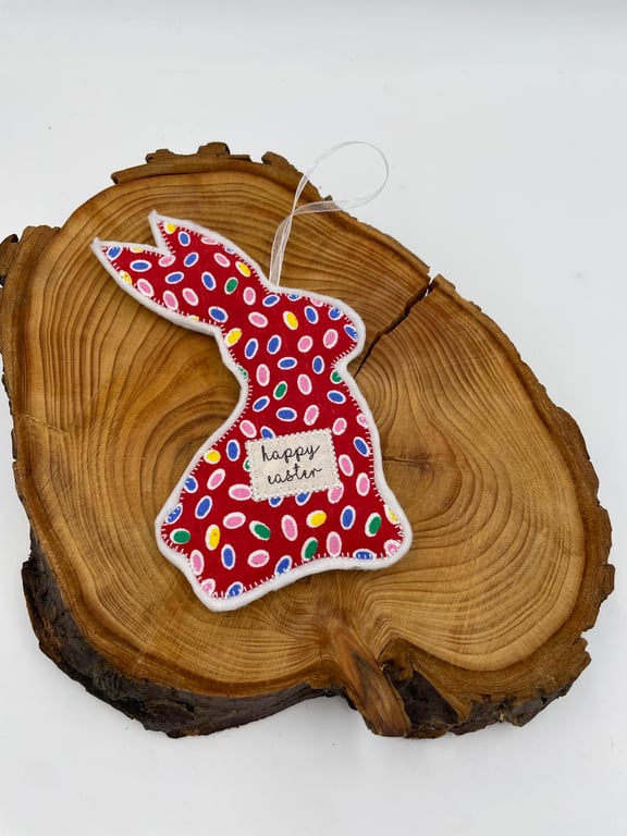 Easter bunny hanging ornament