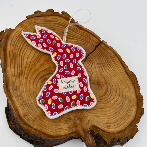 Easter bunny hanging ornament