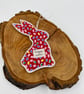 Easter bunny hanging ornament - Image 1