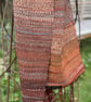 Terracotta Stripe Scarf - Image 3