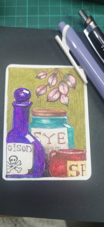 ACEO "Whats your Poison".