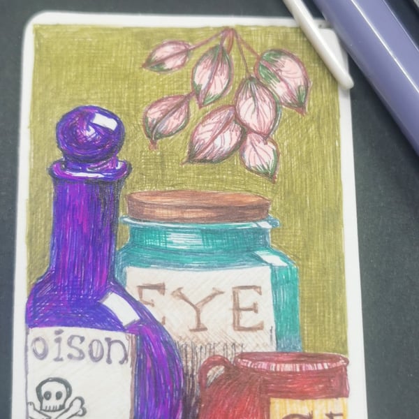 ACEO "Whats your Poison".
