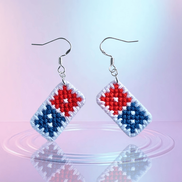 Domino Dice Earrings
