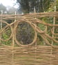  Wattle hurdle, traditional woven panel, fence, designs available, commission - Image 3