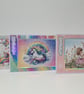 Rainbow Unicorn Birthday Card Set for Kids - Set of 3, 4x6 inch Children's Cards - Image 8