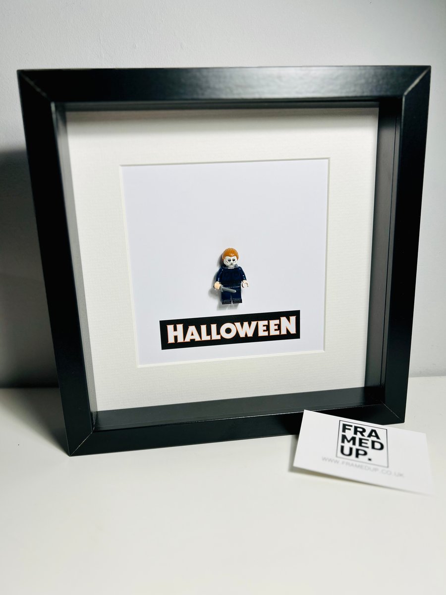 HALLOWEEN - MICHAEL MYERS - Framed custom minifigure