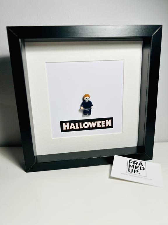 HALLOWEEN - MICHAEL MYERS - Framed custom minifigure