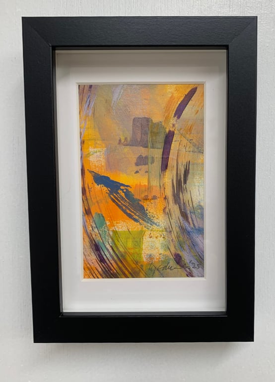 Squally Weather Abstract Landscape.