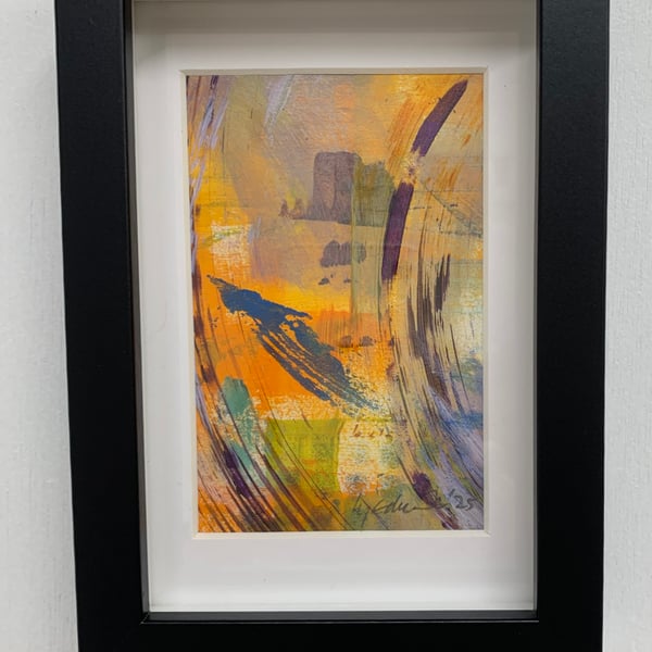 Squally Weather Abstract Landscape.