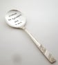Clothes are optional, pud is not, Handstamped Naturist Xmas Pudding Spoon - Image 2