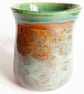 Green Brown Mug - Hand Thrown Stoneware Ceramic Mug - Image 3