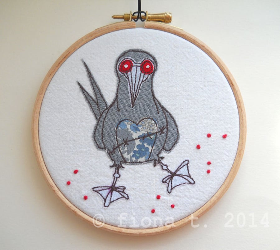 zombie blue footed booby hoop