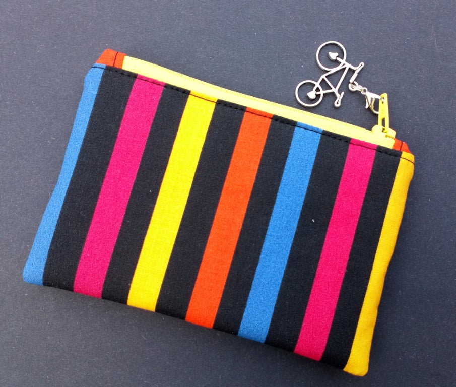 Stripey coin purse 79EF