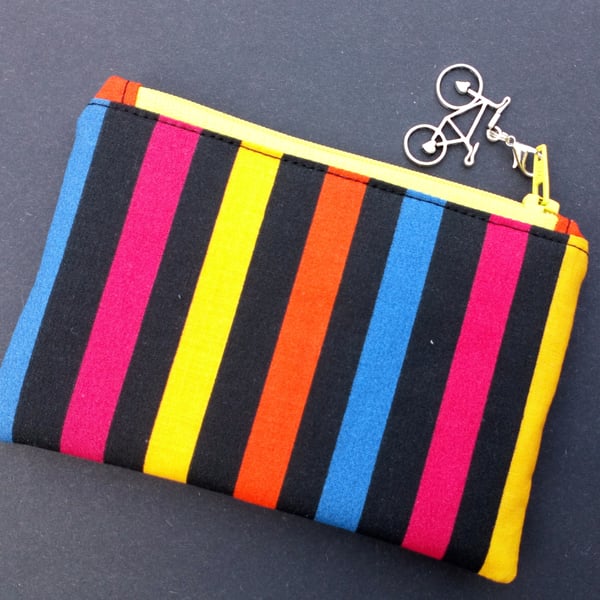 Stripey coin purse 79EF