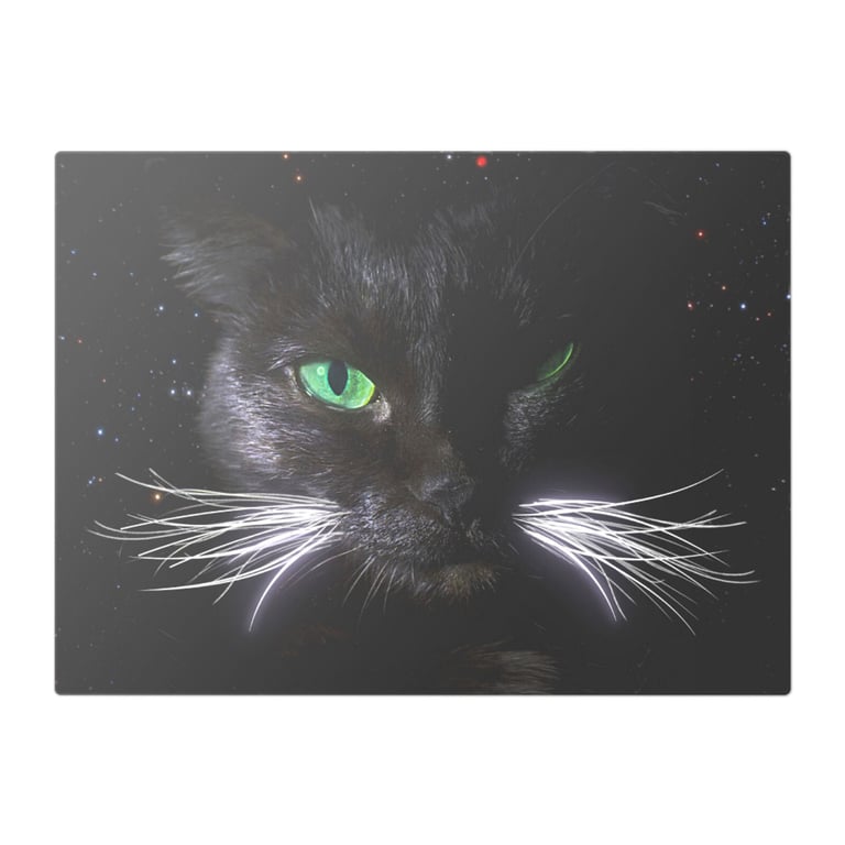 The Cat's Whiskers Glass Chopping Board