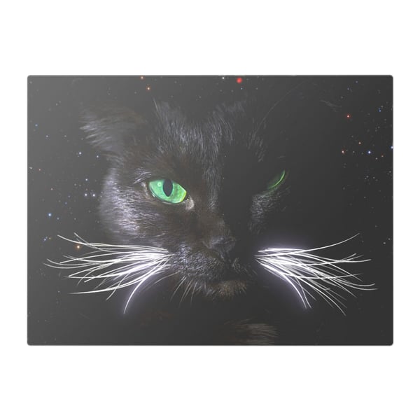 The Cat's Whiskers Glass Chopping Board