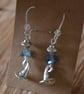 Witch hat earrings with crystals - Image 8