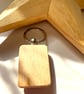 Flowering Cactus fused glass keyring   - Image 5