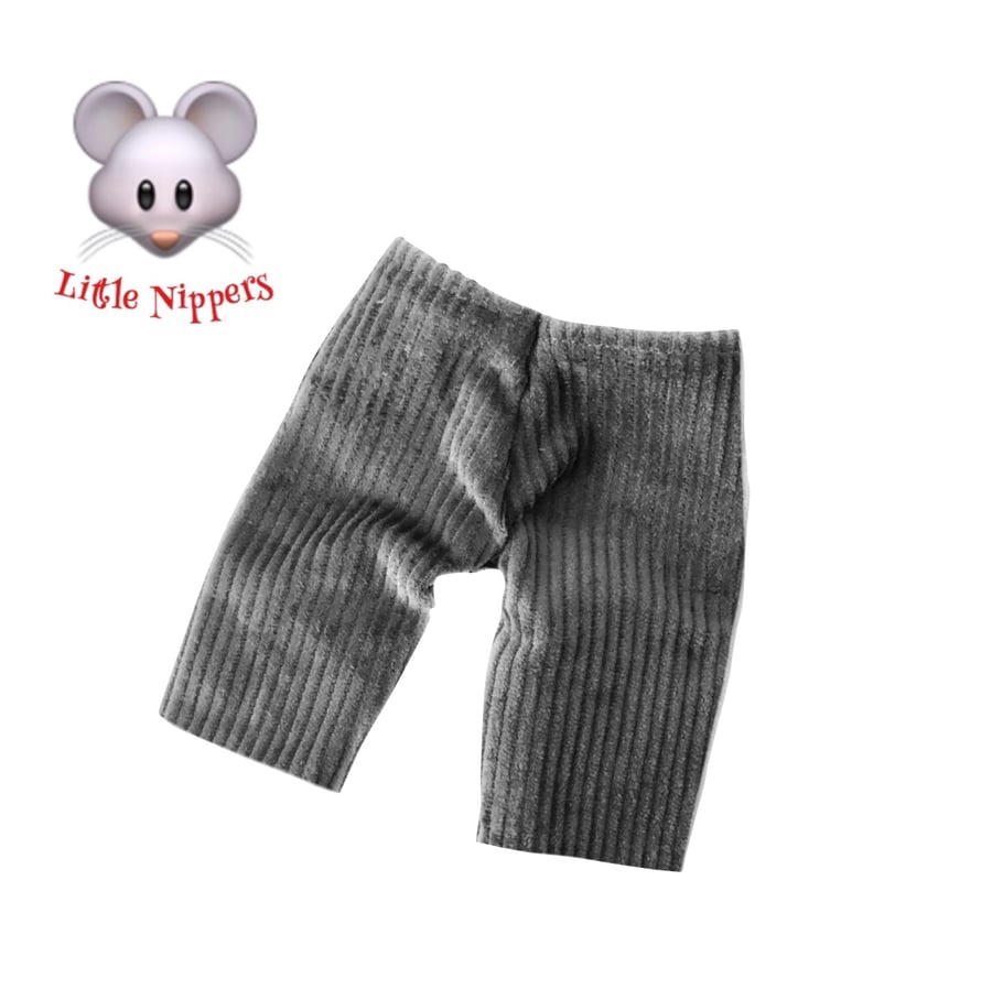 SALE ITEM - Little Nippers’ Grey Cord Trousers