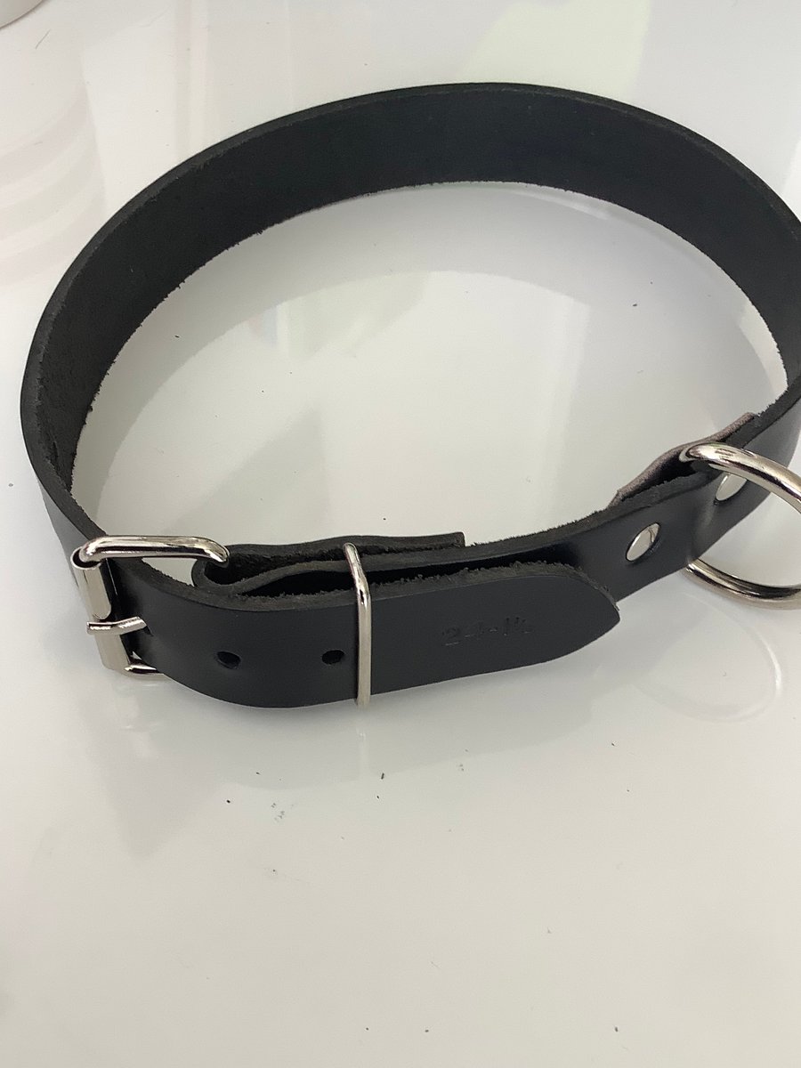 Large Heavyduty Handmade Leather dog collars