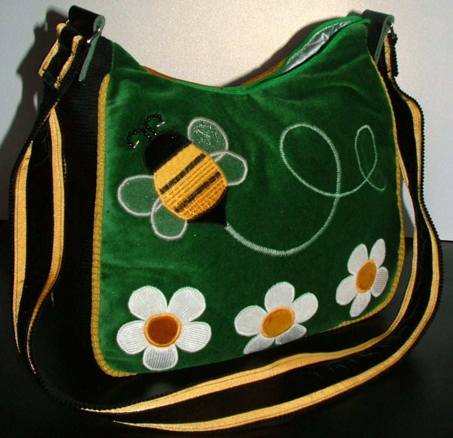 Whimsy Bumble Bee Handbag