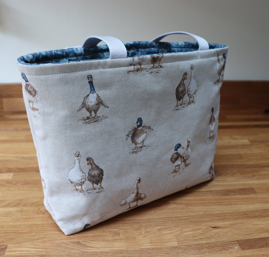 Farm yard ducks Tote Bag. Sale.