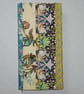 Diary 2021 Liberty print patchwork slim line - Image 1