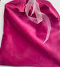 Luxury velvet draw string gift or storage bag