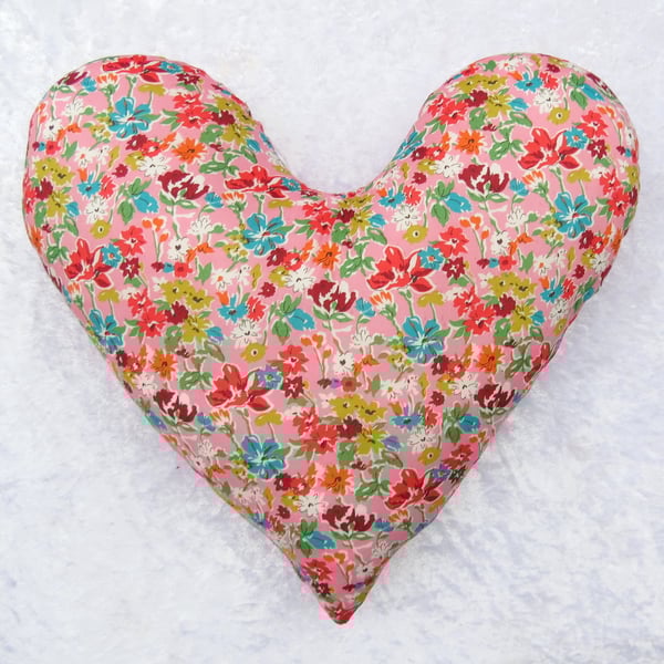 Chest surgery pillow. Mastectomy pillow. 30cm x 31cm.  Made from Liberty Lawn.