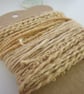 Small Golden Brown Onion Natural Dye Textured Thread Pack - Image 5
