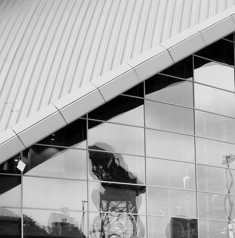 Glasgow Clydeside Abstract. Fine Art Print