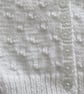 Seconds 18" White Baby Knots Cardigan - Image 4