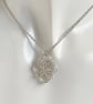 Celtic Cross Sterling Silver Chainmaille Pendant - Image 2