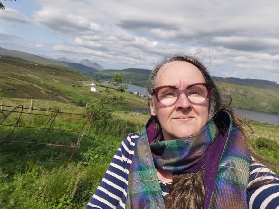 Isle of Skye tartan scarf