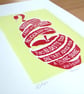 Jon Stewart ‘Reason’ Hand Pulled Limited Edition Screen Print - Image 2