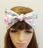 Cotton hair scarf, bandanna, head scarf, tie up hair band