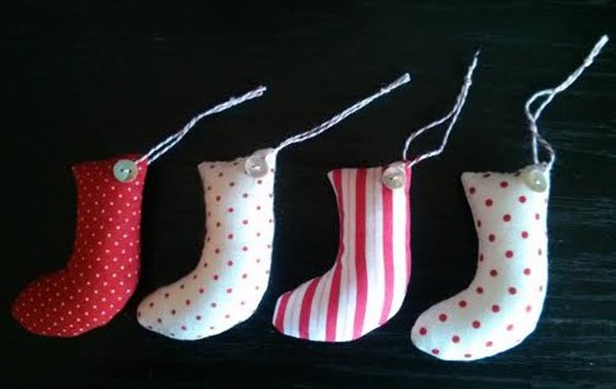 Mini Spice Scented Christmas Stockings