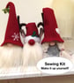 Christmas Gnome felt sewing kits - Image 2