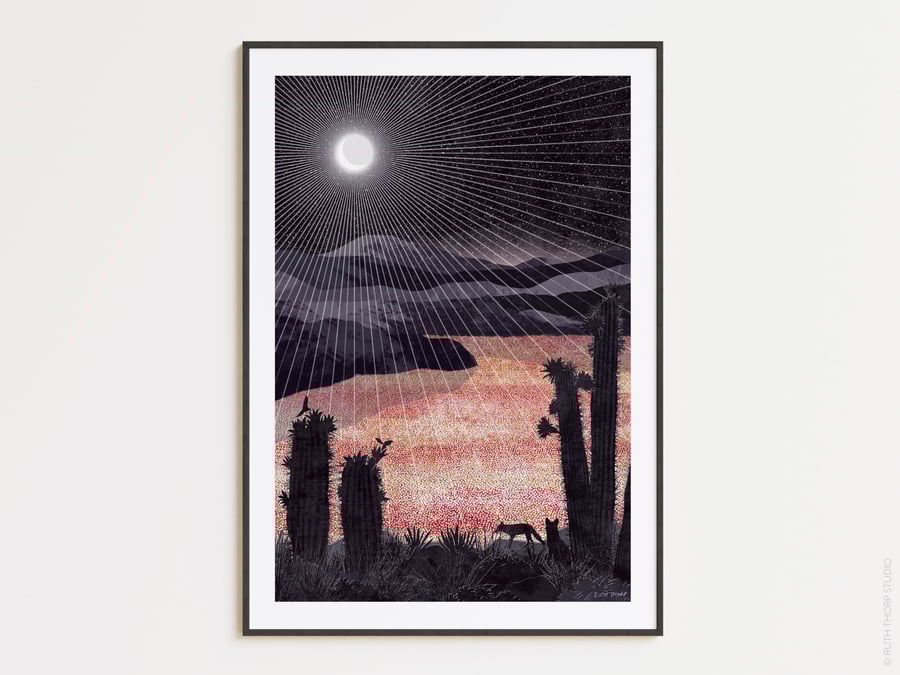 Desert Dreaming Art Print