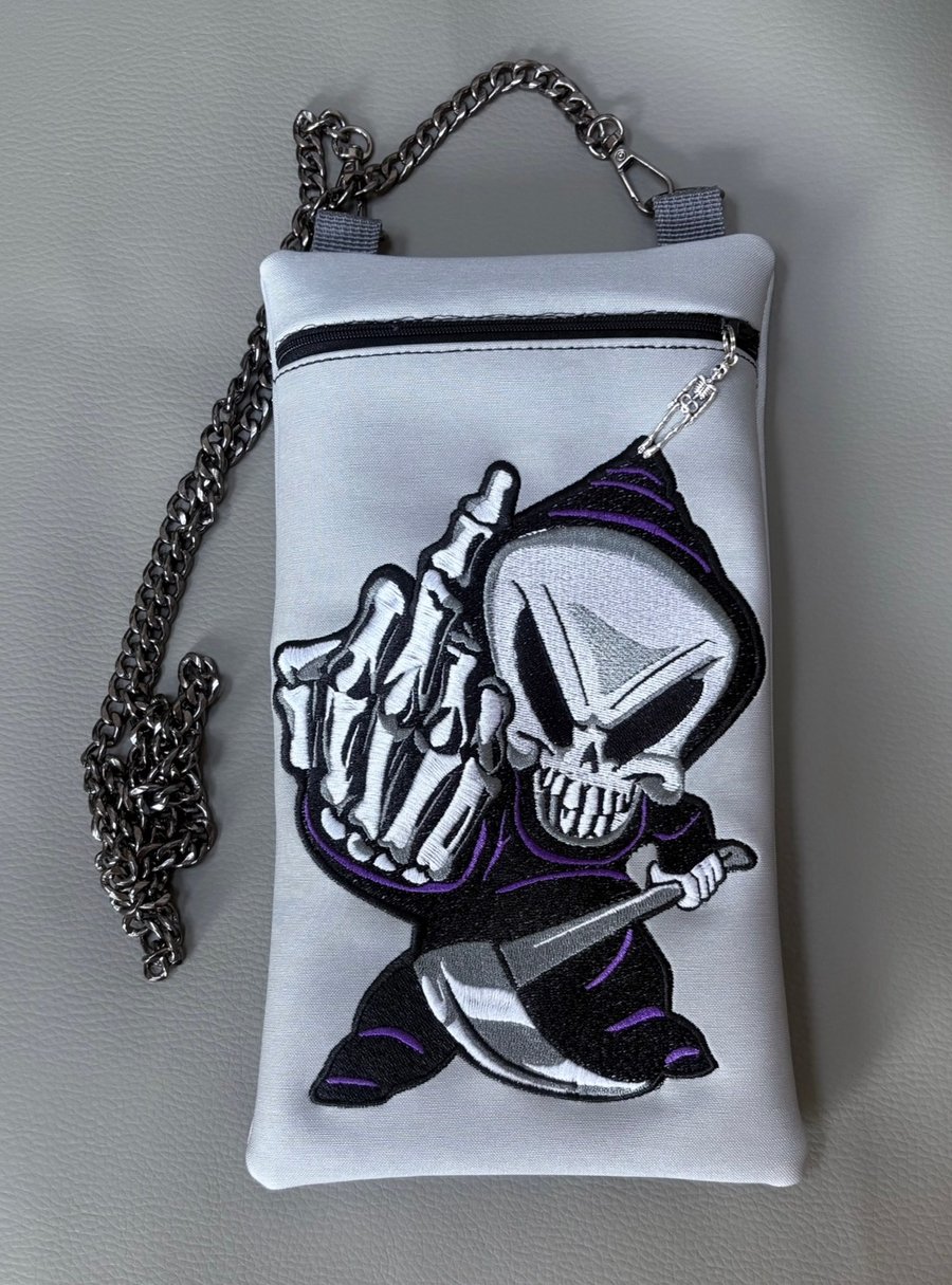 Embroidered Grim Reaper