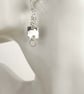 Crystal Sterling Silver Earrings  - Image 2