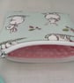 Fabric Coin Purse, Money Pouch, Zipped Purse, Purse, Card Holder, Bunny - Image 4