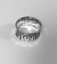 Gift for him - Hammered Sterling Silver 'DAD' ring - Image 1