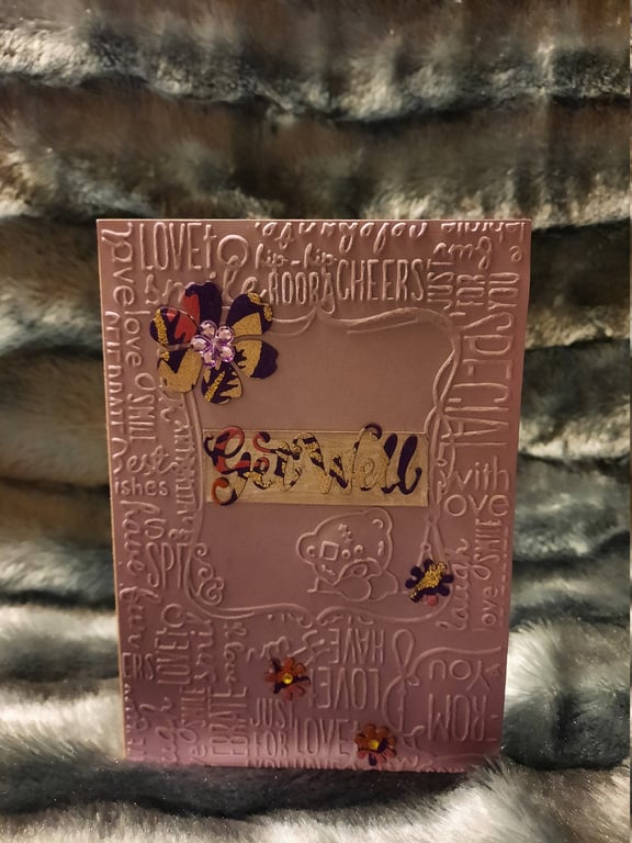 Cutesy Get Well Card